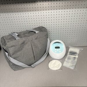 Spectra S1 Plus Breast Pump With Bag, New Milk Bags & Pads 15HRS USE ONLY, READ
